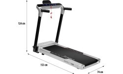 BE8501i FOLDING ELECTRIC TREADMILL HMS
