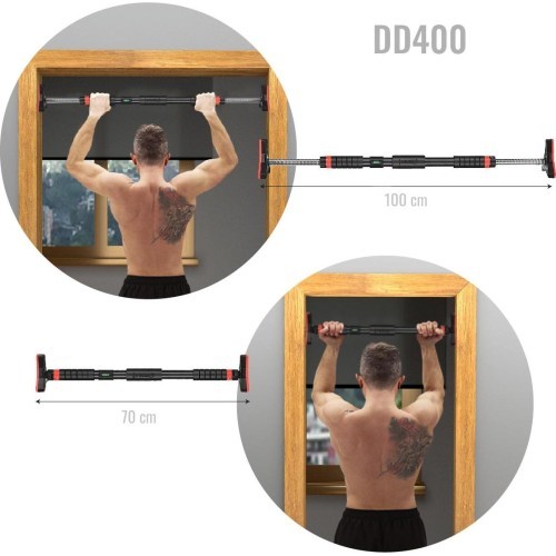 Durų gimnastikos skersinis DD400 65-100 cm HMS