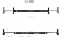 DD400 DOOR GYM BAR 65-100 CM HMS