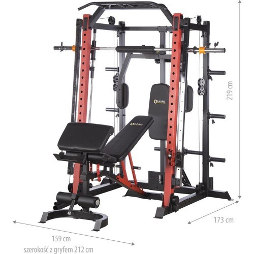 Semi Commercial Smith Machine HMS Premium Cyklop 3