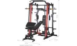 Semi Commercial Smith Machine HMS Premium Cyklop 3