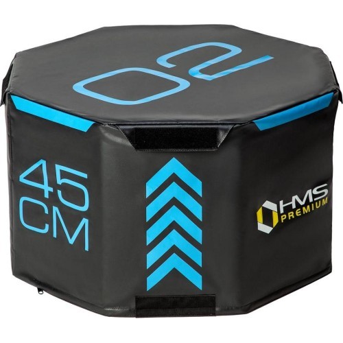 Aštuonkampių minkštų plyometrinių dėžių rinkinys HMS Premium PYOBS01
