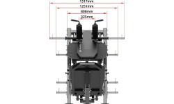 LP3175 LEG PRESS SEMI COMMERCIAL HMS