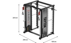 TRYTON SMITH MACHINE 3D WITH DOUBLE LIFT AND STACK COMMERCIAL HMS