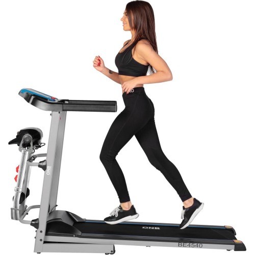 Elektrinis bėgimo takelis su masažuokliu One Fitness BE4540