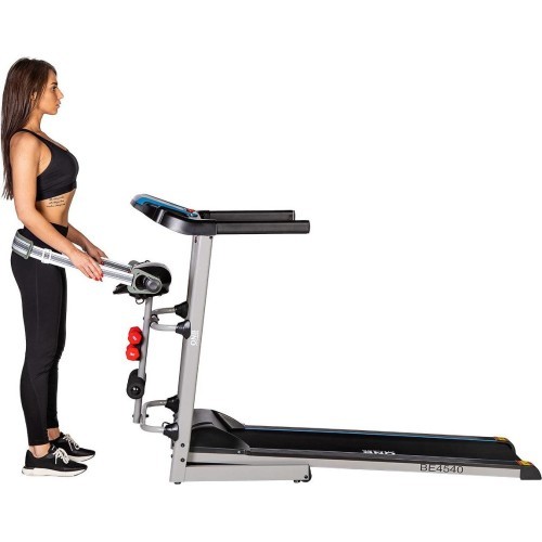 Elektrinis bėgimo takelis su masažuokliu One Fitness BE4540