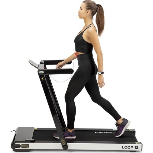 LOOP12 BLACK ELECTRIC TREADMILL HMS