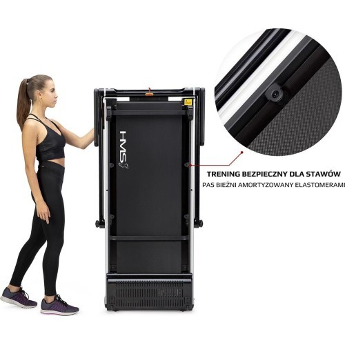 LOOP12 BLACK ELECTRIC TREADMILL HMS