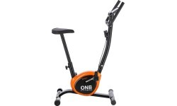 Велотренажер One Fitness Rw3011, черно-оранжевый