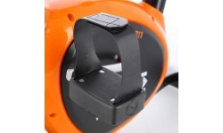 Treniruoklis-dviratis One Fitness Rw3011, juodai oranžinis