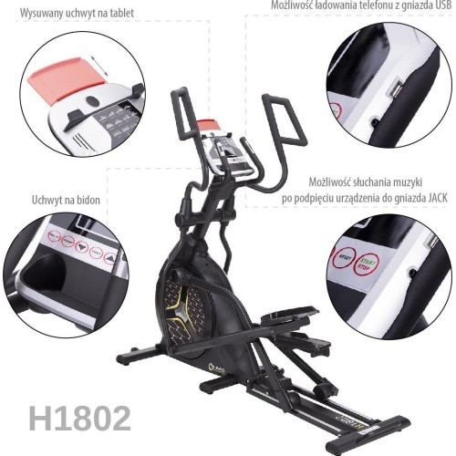 H1802 MAGNETIC ELLIPTICAL TRAINER SEMI COMMERCIAL HMS PREMIUM