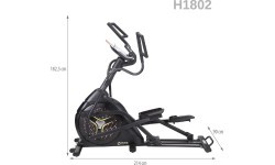 Pusiau komercinis magnetinis elipsinis treniruoklis H1802 HMS Premium