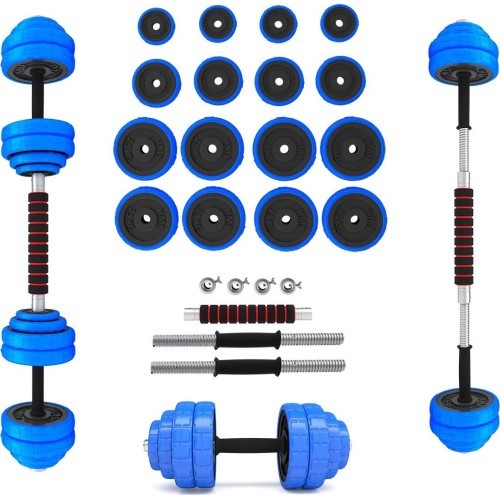 Hantelių ir štangos rinkinys HMS SGG30BAR 30 kg
