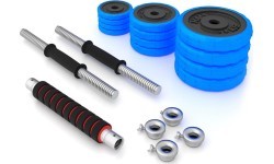 SGG30BAR DUMBBELL-BARBELL SET 30KG HMS