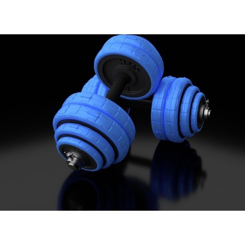SGG30BAR DUMBBELL-BARBELL SET 30KG HMS