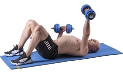 Hantelių ir štangos rinkinys HMS SGG30BAR 30 kg