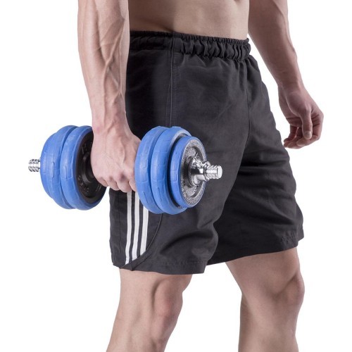 Hantelių ir štangos rinkinys HMS SGG30BAR 30 kg