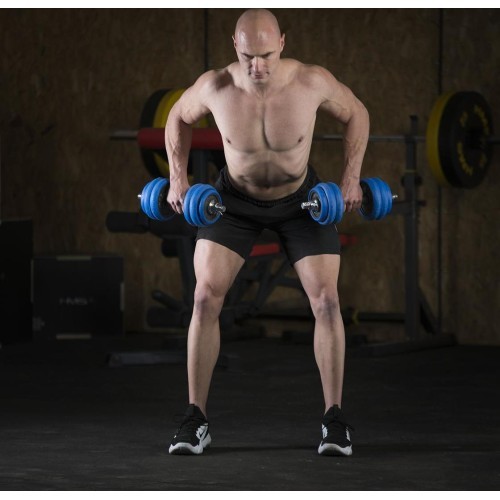 Hantelių ir štangos rinkinys HMS SGG30BAR 30 kg