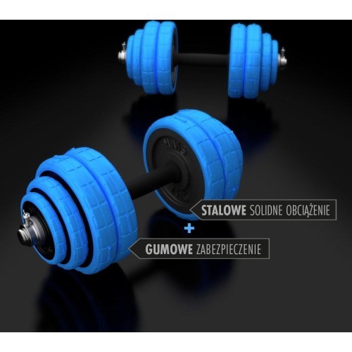 SGG30BAR DUMBBELL-BARBELL SET 30KG HMS