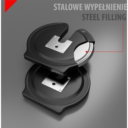 Reguliuojamų hantelių rinkinys 2 viename SGR40 PRO 40 kg HMS