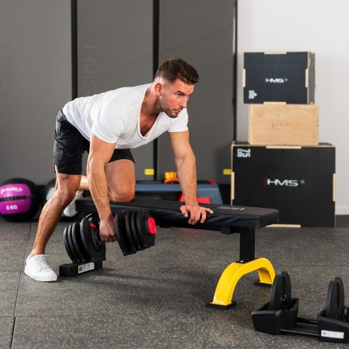 SGR40 PRO SET 2IN1 ADJUSTABLE DUMBBELLS 40 KGS HMS