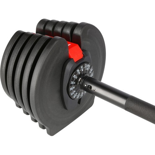 Reguliuojamų hantelių rinkinys 2 viename SGR40 PRO 40 kg HMS