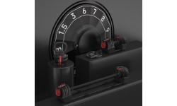Набор регулируемых гантелей SGR18 Pro Set 3в1 20 кг HMS