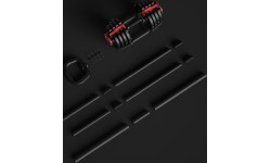SGR18 PRO SET 3IN1 ADJUSTABLE DUMBBELLS 20 KGS HMS