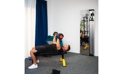 Reguliuojamų hantelių rinkinys SGR18 Pro Set 3in1 20 kg HMS