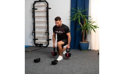 Reguliuojamų hantelių rinkinys SGR18 Pro Set 3in1 20 kg HMS