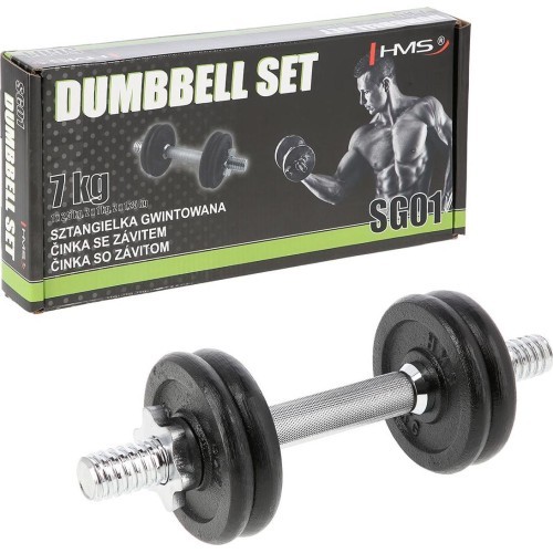 SG01 THREADED DUMBBELL 7 KG
