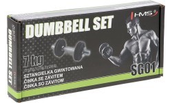 SG01 THREADED DUMBBELL 7 KG
