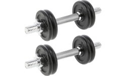 SG02 CAST IRON DUMBBELLS 2x7KG HMS