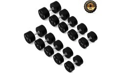 HPC SET SET OF POLYURETHANE Dumbbells 2 x 27.5 - 37.5 KG CPU (325 KG) HMS