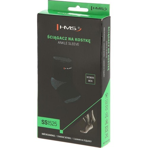 SS1525 TURQUOISE-BLACK SIZE S ANKLE SUPPORTT HMS