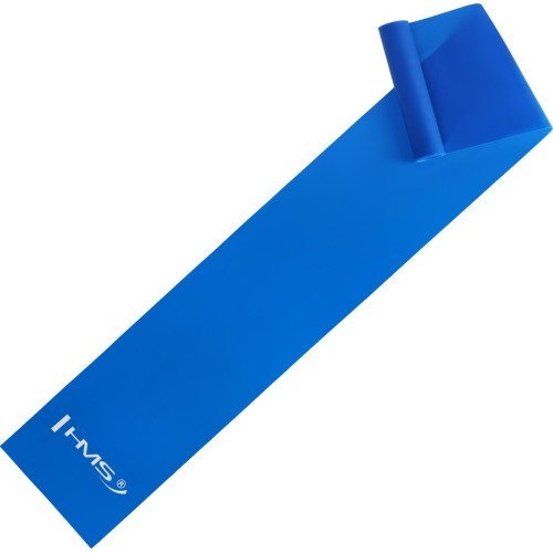 Fitneso pasipriešinimo guma HMS GU01, mėlyna, 1200x120x0,4 mm