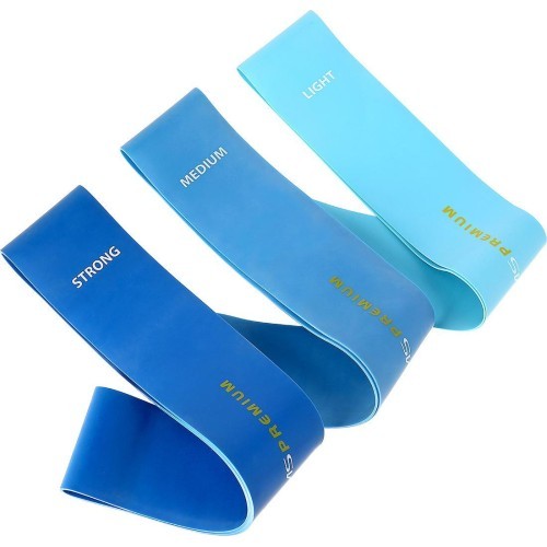 Pasipriešinimo gumų rinkinys HMS Premium MIX SET GU04 PRO II