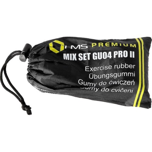 Pasipriešinimo gumų rinkinys HMS Premium MIX SET GU04 PRO II