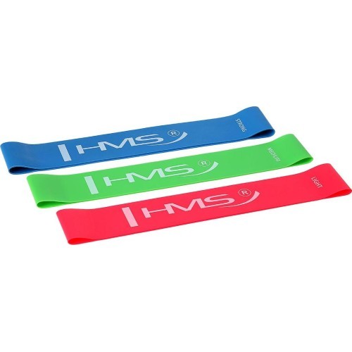 Pasipriešinimo gumų rinkinys SLIM SET GU04 HMS