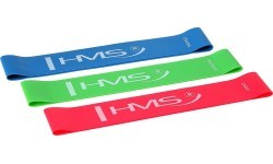 Pasipriešinimo gumų rinkinys SLIM SET GU04 HMS