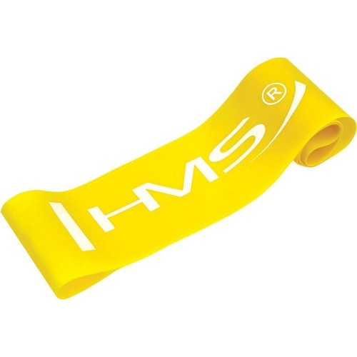 Treniruočių guma HMS GU04 (geltona) 500 x 50 x 0,4 mm