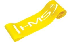 Treniruočių guma HMS GU04 (geltona) 500 x 50 x 0,4 mm