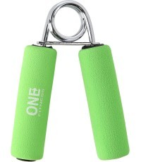 Кистевой эспандер с мягкой ручкой PZ02 One Fitness, зелёный