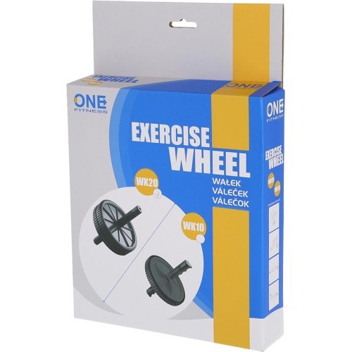 WK20 DOUBLE EXERCISE WHEELS ONE FITNESS