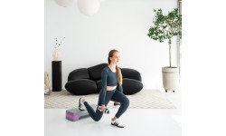 AS003 GRAY/PINK AEROBIC STEP HMS