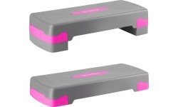 AS003 GRAY/PINK AEROBIC STEP HMS