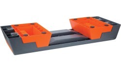 AS007 BLACK/ORANGE AEROBIC STEP HMS PREMIUM