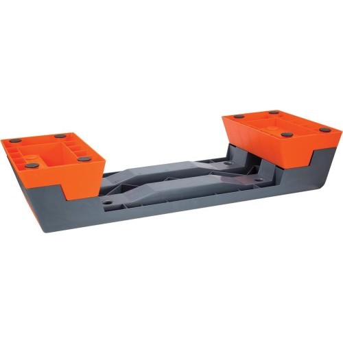 Aerobikos platforma AS007 juoda/oranžinė HMS Premium