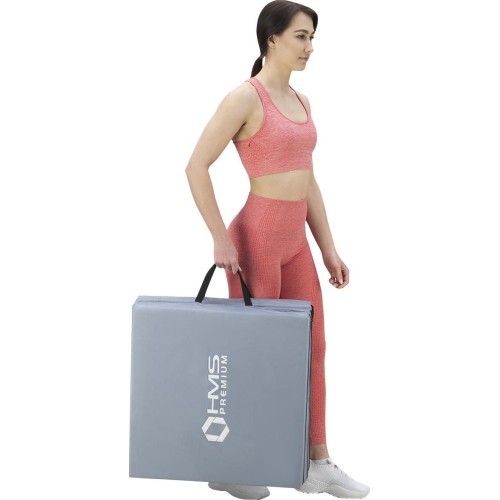 MGS02 GYMNASTIC FOLDABLE MATTRESS1800x600MM GREY HMS PREMIUM