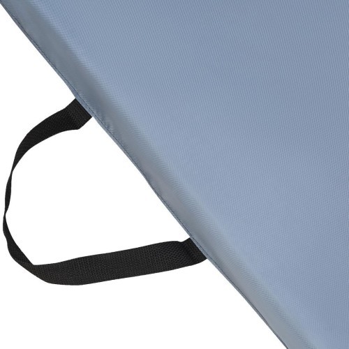 Sulankstomas gimnastikos čiužinys MGS02 1800x600 mm, pilkas, HMS Premium